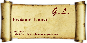 Grabner Laura névjegykártya